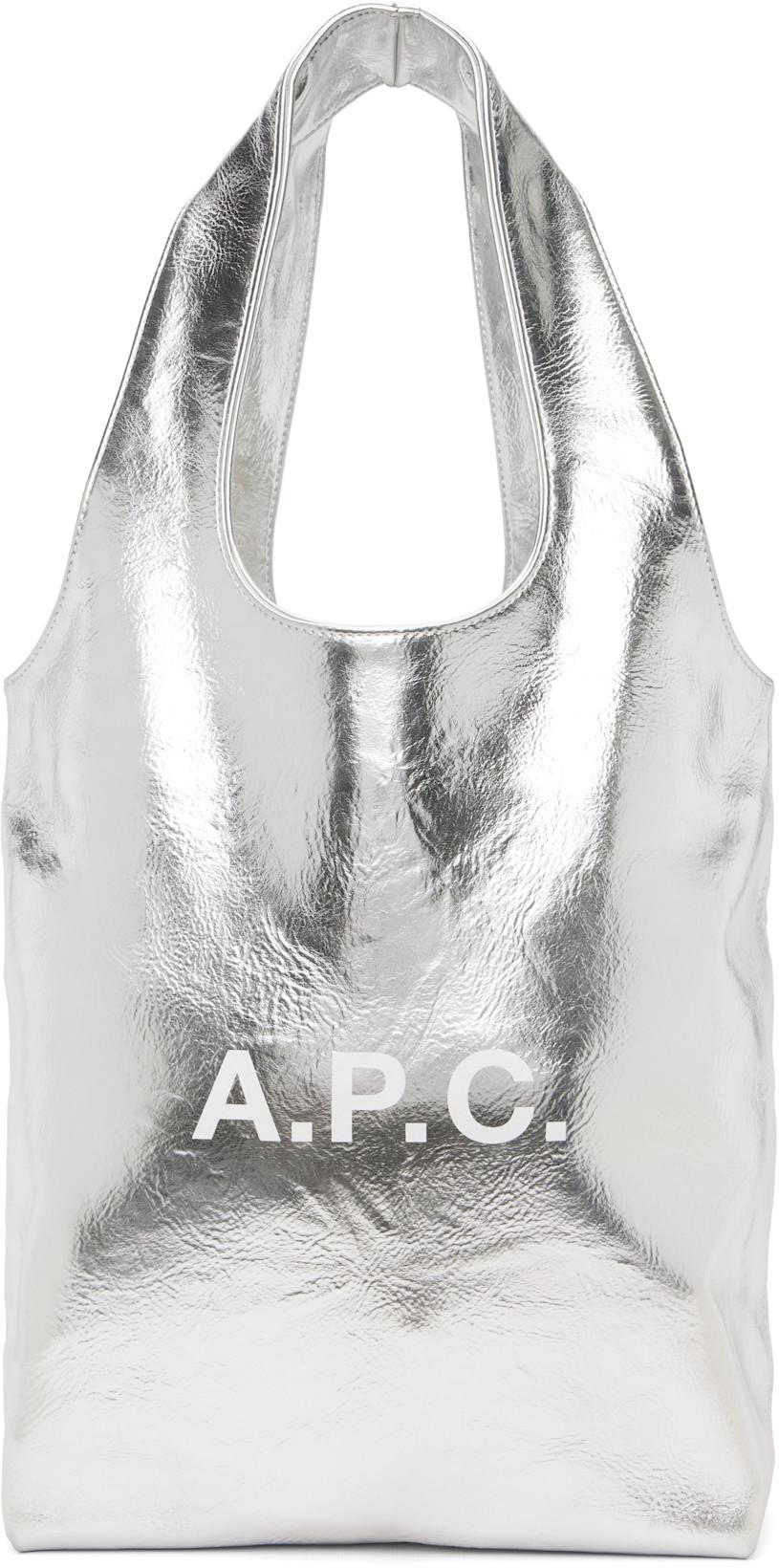 Silver Ninon Small Tote by A.P.C.