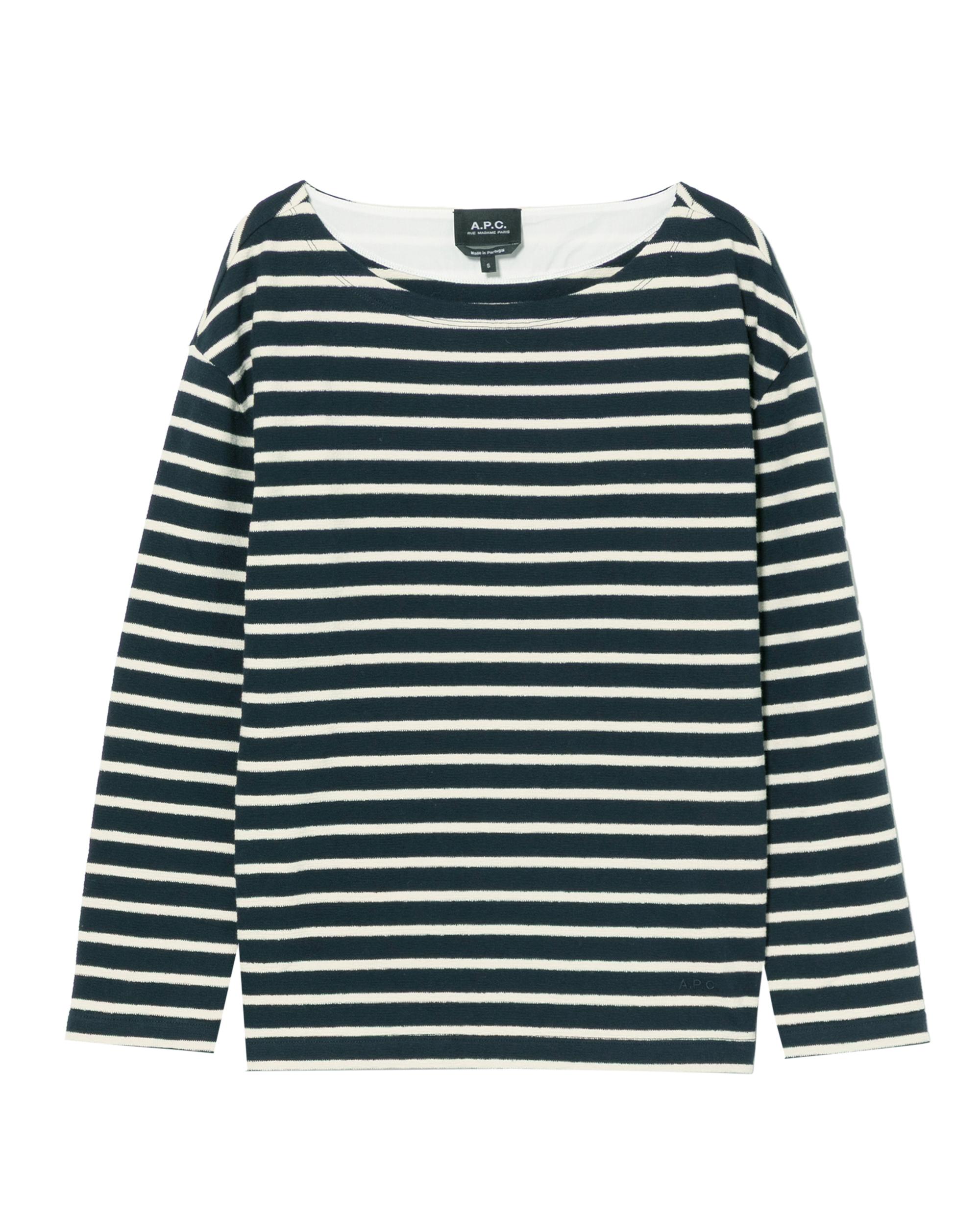 Striped long sleeve tee by A.P.C.