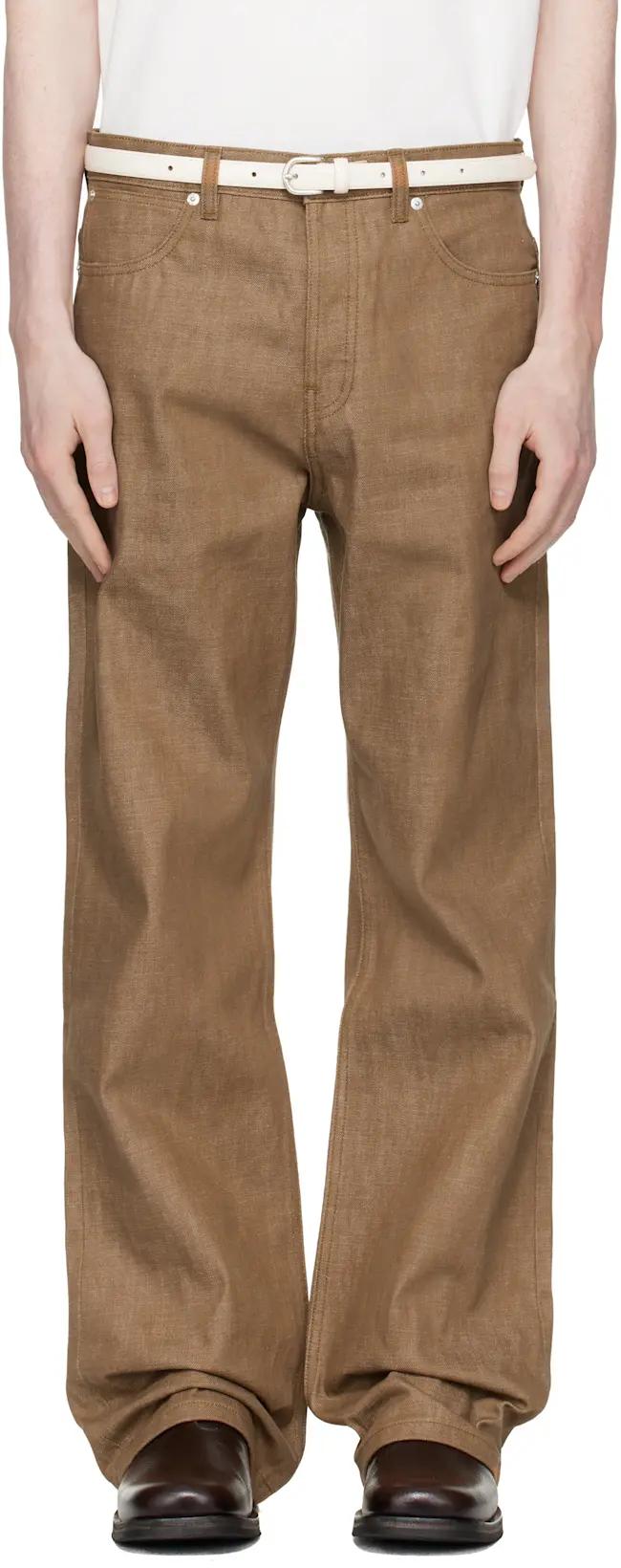 Tan Arno Jeans by A.P.C.