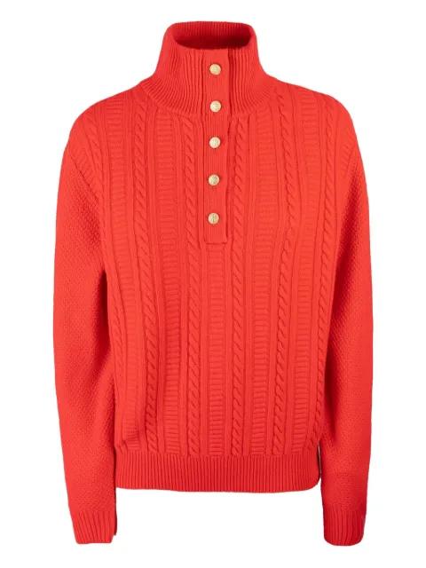 Thea cable-knit button sweater by A.P.C.