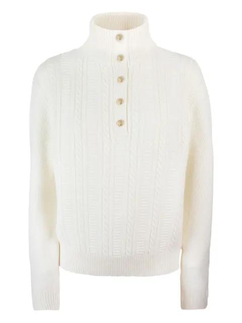 Thea cable-knit button sweater by A.P.C.