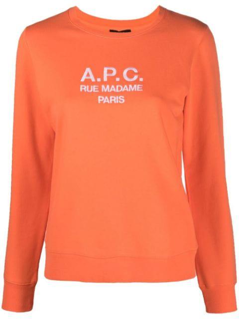 Tina logo-embroidered sweatshirt by A.P.C.