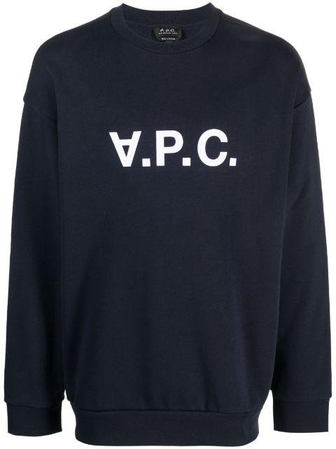 V.P.C. logo-print organic-cotton T-shirt by A.P.C.