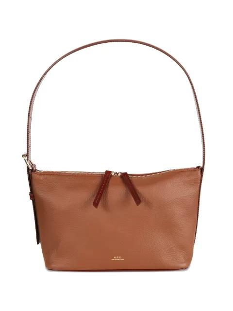Vera leather shoulder bag by A.P.C.