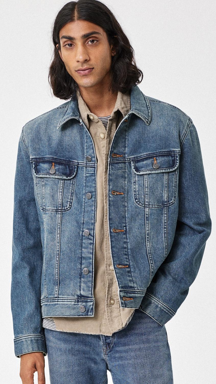 Washed Stretch New Denim Jacket by A.P.C.
