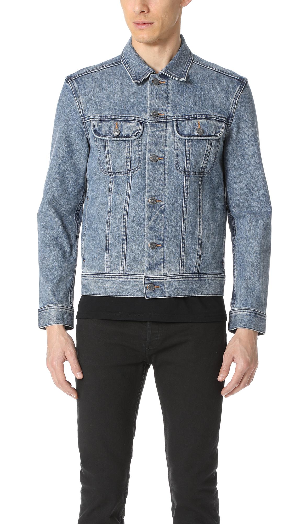 Washed Stretch New Denim Jacket by A.P.C.