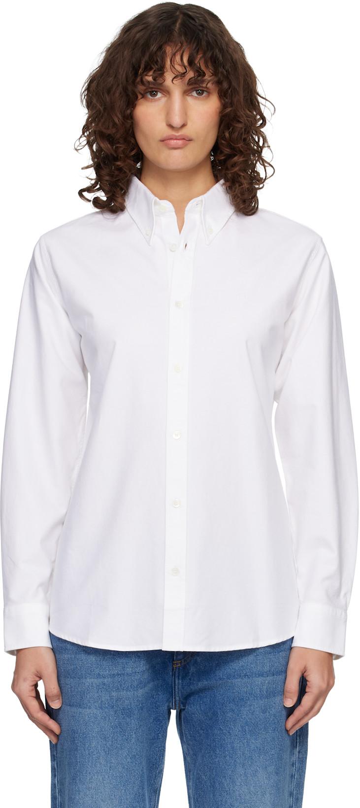 White Kayla Shirt by A.P.C.