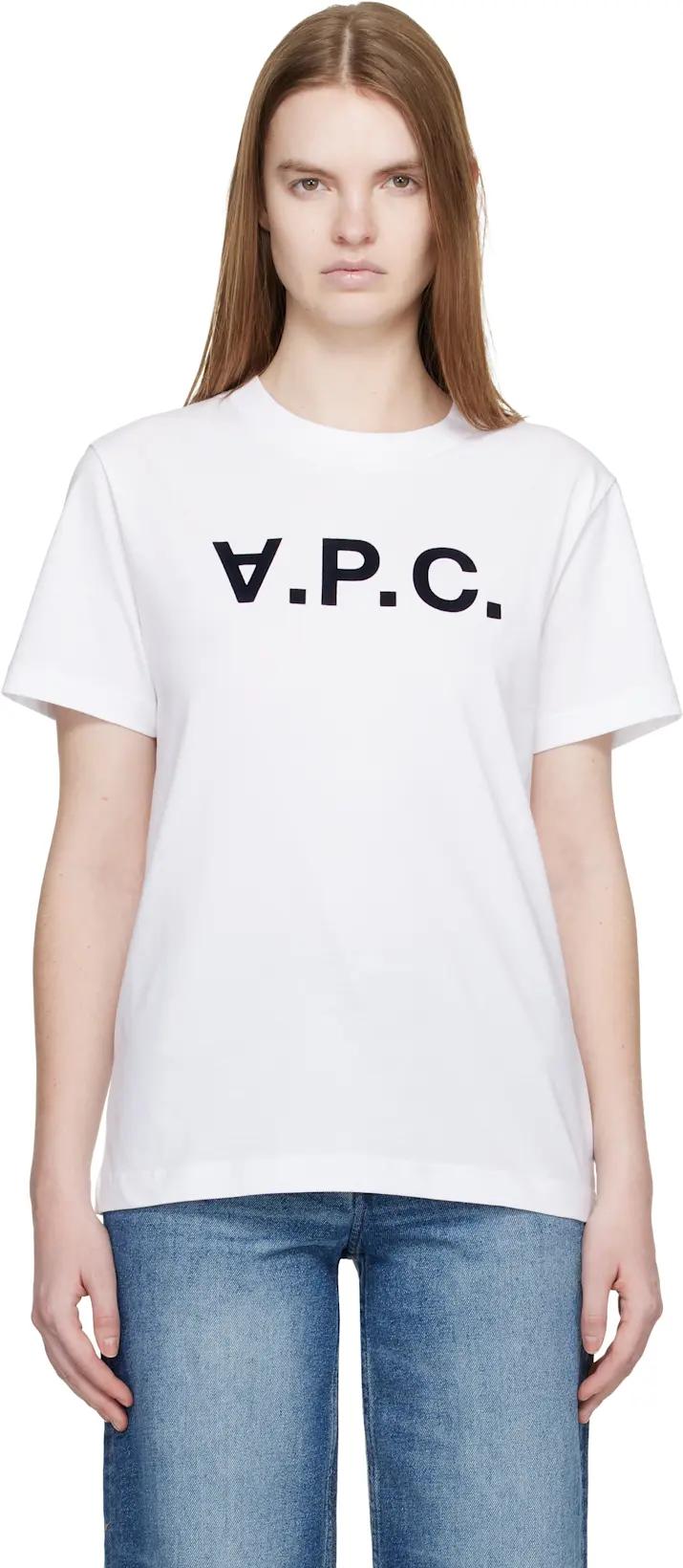 White Standard Grand 'VPC' T-shirt by A.P.C.