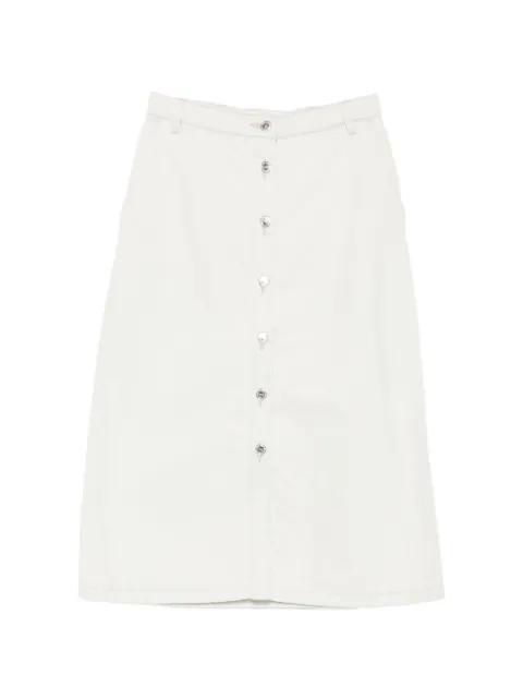 button-down midi skirt by A.P.C.