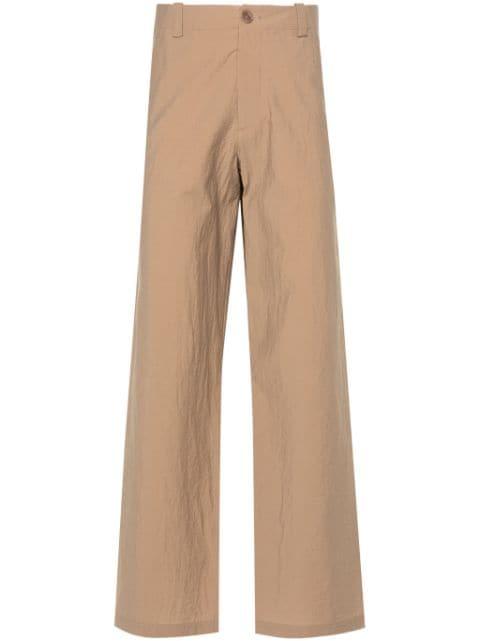 creased tapered trousers by A.P.C.