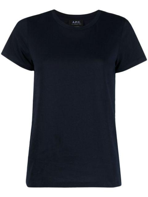 crew-neck fitted T-shirt by A.P.C.
