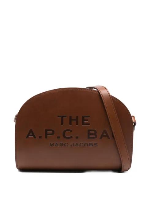 embossed satchel by A.P.C.