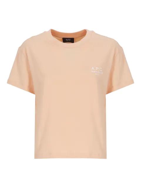 embroidered-logo T-shirt by A.P.C.