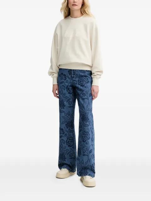 floral-print jeans by A.P.C.
