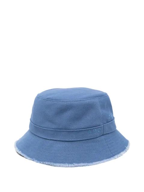 fringed bucket hat by A.P.C.