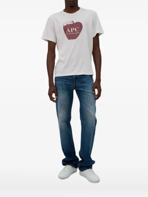 graphic-print T-shirt by A.P.C.