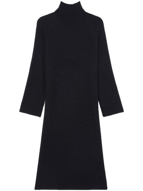 high-neck ribbed dress by A.P.C.