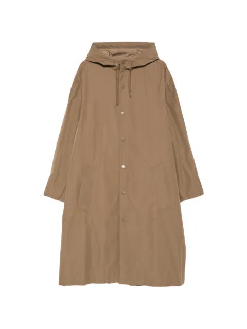 hoodied button coat by A.P.C.