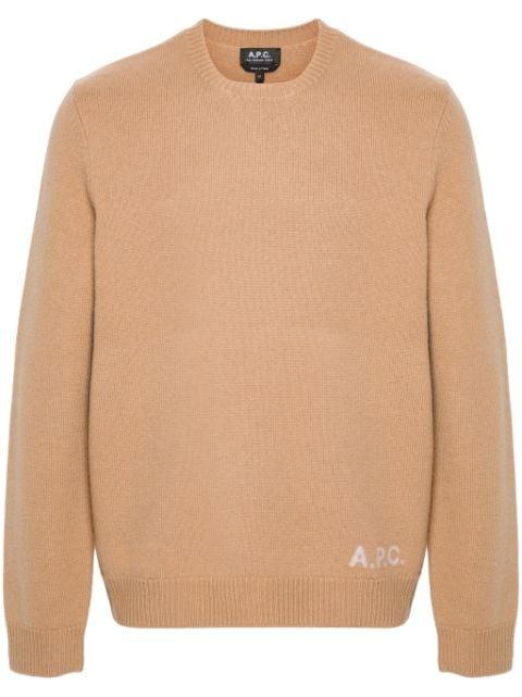 intarsia-knit sweater by A.P.C.