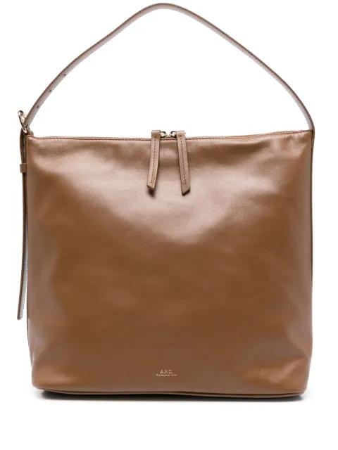leather shoulder bag by A.P.C.