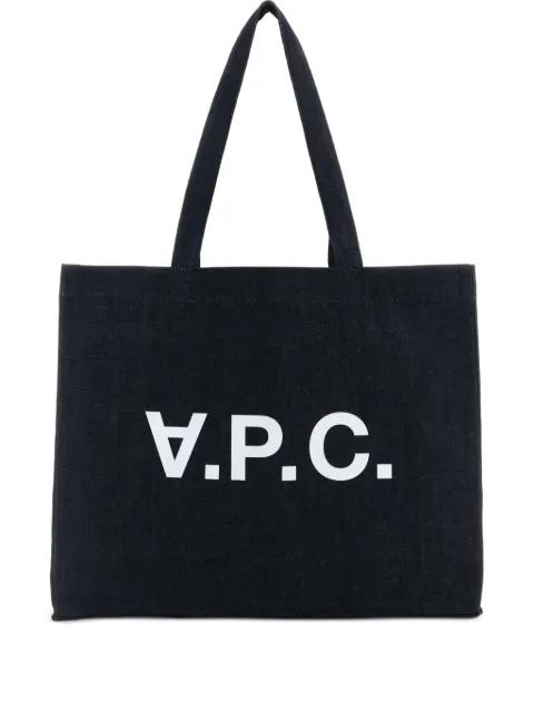 logo-detail tote bag by A.P.C.