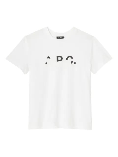 logo-print T-shirt by A.P.C.