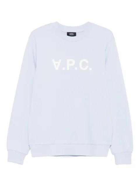 logo-print crew-neck sweatshirt by A.P.C.