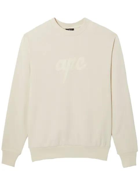 logo-print sweatshirt by A.P.C.