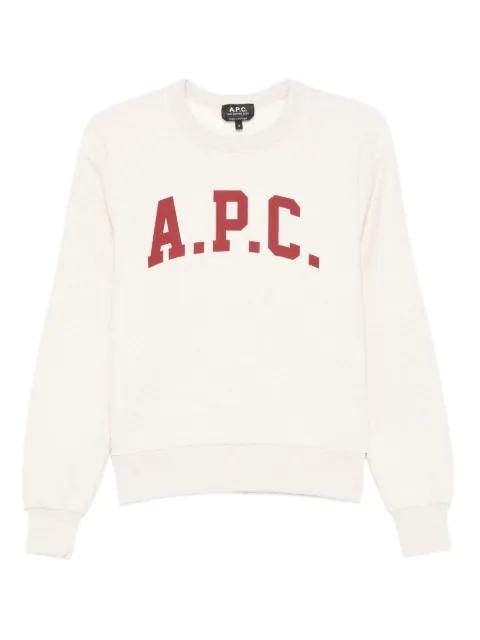 logo-print sweatshirt by A.P.C.