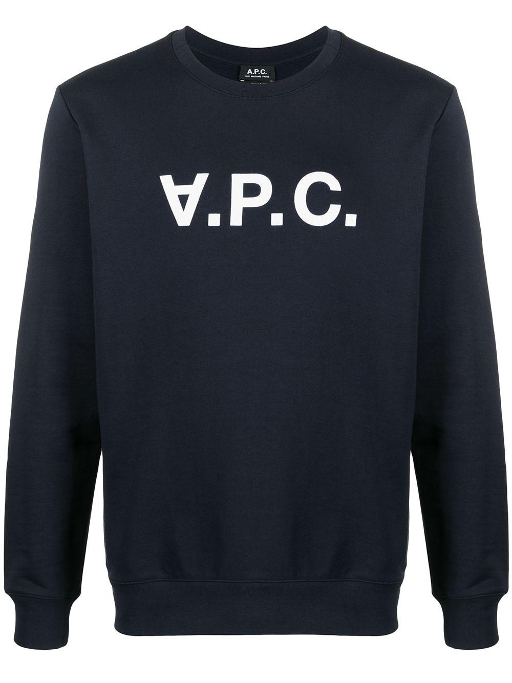 logo print sweatshirt by A.P.C.