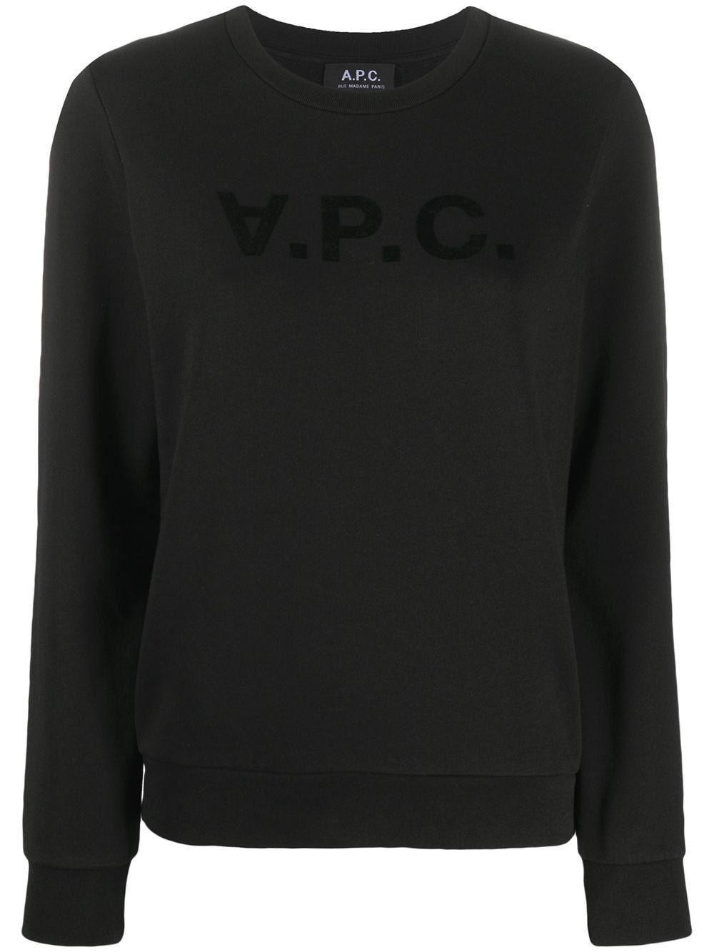 logo print sweatshirt by A.P.C.
