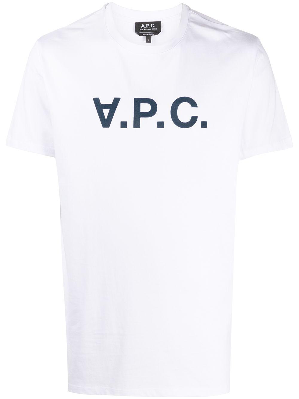 logo print t-shirt by A.P.C.