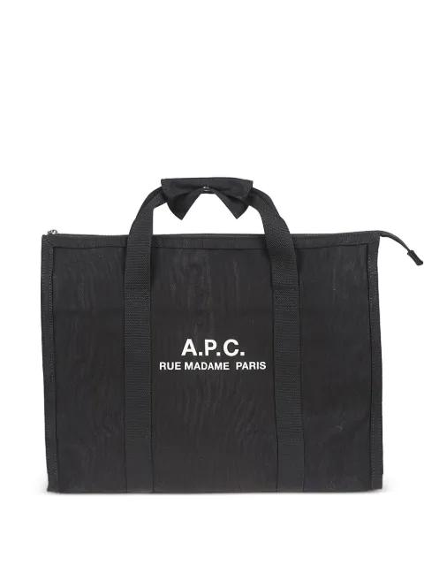 logo-print travel bag by A.P.C.