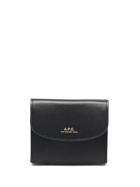 logo-stamp wallet by A.P.C.