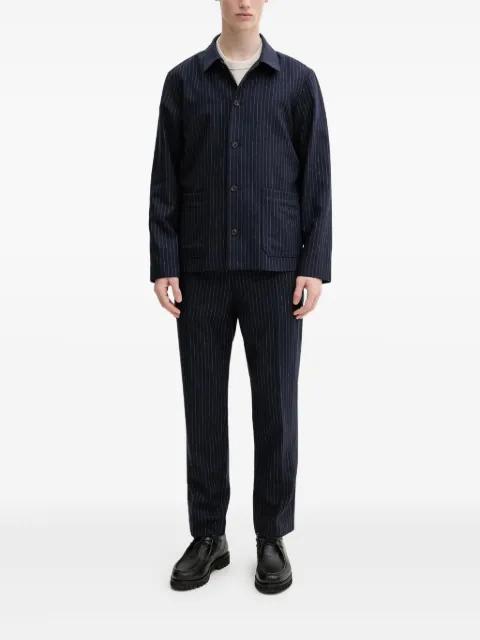 pinstripe drawstring trousers by A.P.C.