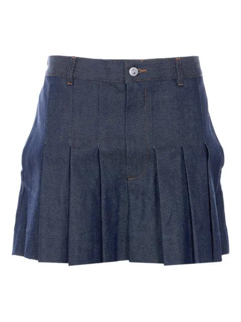 pleated mini skirt by A.P.C.