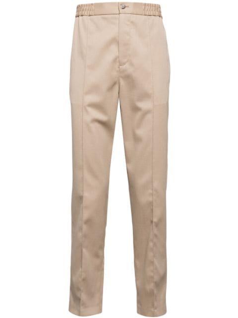 pressed-crease straight trousers by A.P.C.