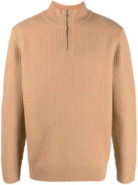ribbed-knit high-neck jumper by A.P.C.