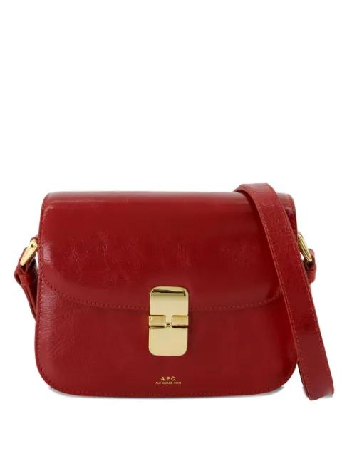 small Grace flap magnetic-clasp cross-body bag by A.P.C.