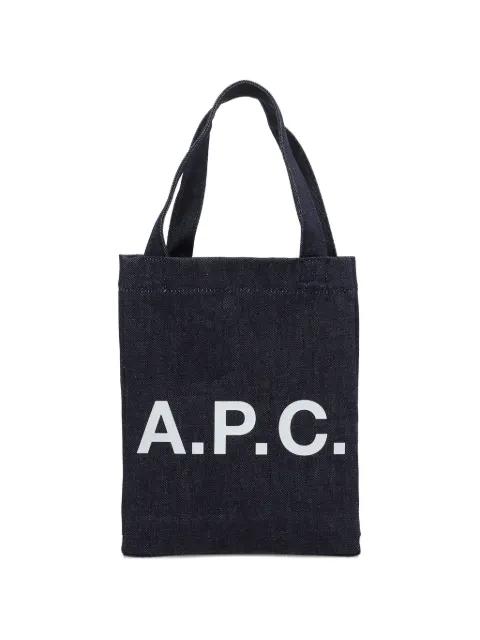 small Ninon frontal-logo tote bag by A.P.C.