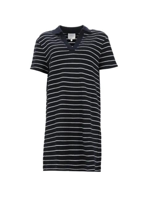 striped-pattern cotton mini dress by A.P.C.