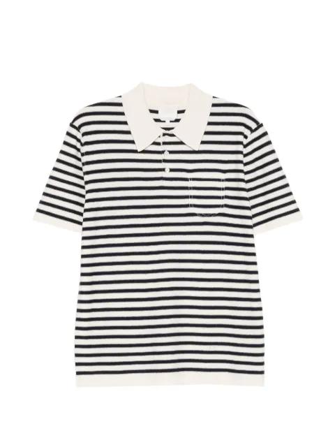 striped pocket polo shirt by A.P.C.