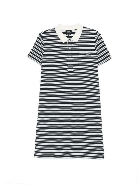 striped polo mini dress by A.P.C.