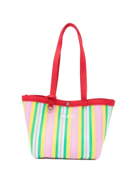 striped shoulder bag by A.P.C.