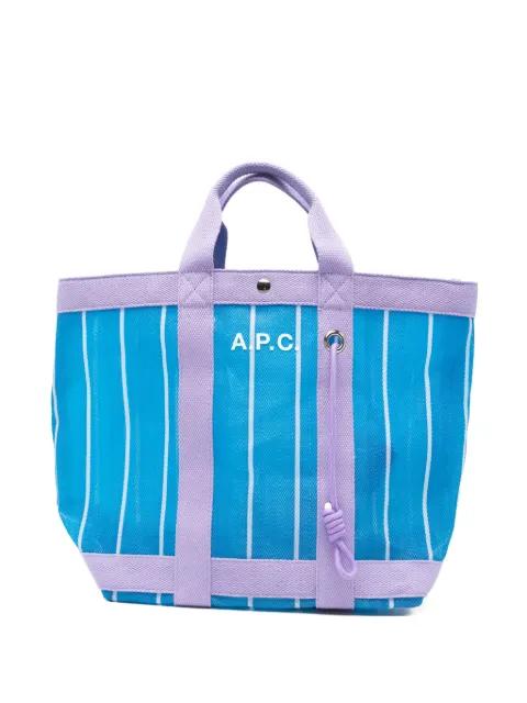 striped tote bag by A.P.C.