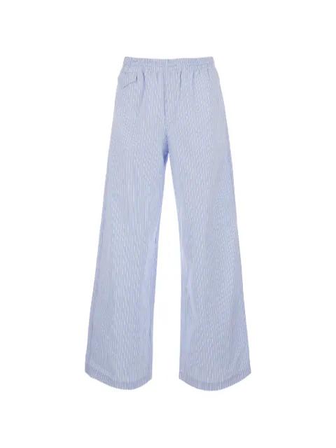 striped wide-leg trousers by A.P.C.