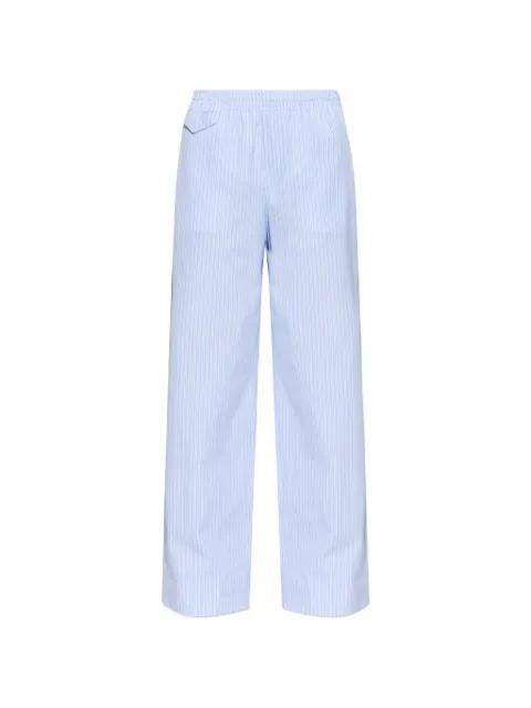 striped wide-leg trousers by A.P.C.