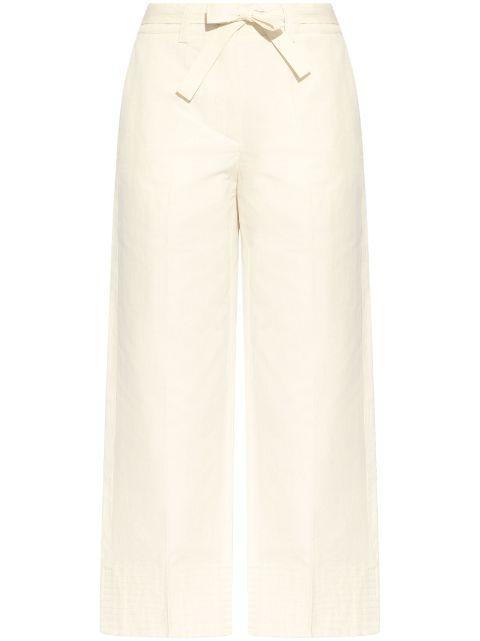 tie-fastening trousers by A.P.C.