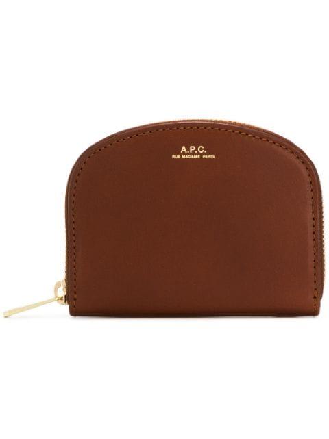 zip around purse by A.P.C.