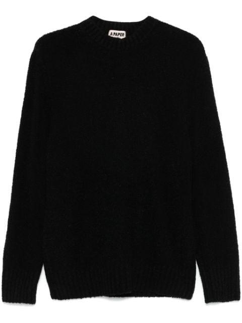 bouclé sweater by A PAPER KID